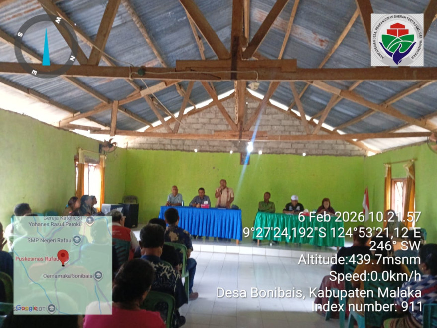 Penetapan RKPDES 2026 Desa Boni Bais: Wujud Nyata Perencanaan Partisipatif untuk Kesejahteraan Masyarakat